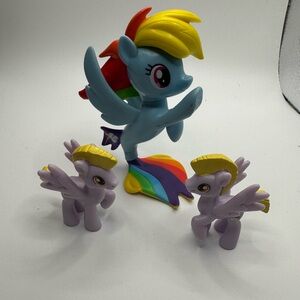 Rainbow Dash and Friends Pony Set Collectible limited edition my little ponies